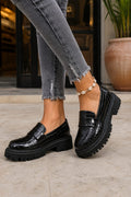 Crocodile Loafers met Lug Sole voor Dames