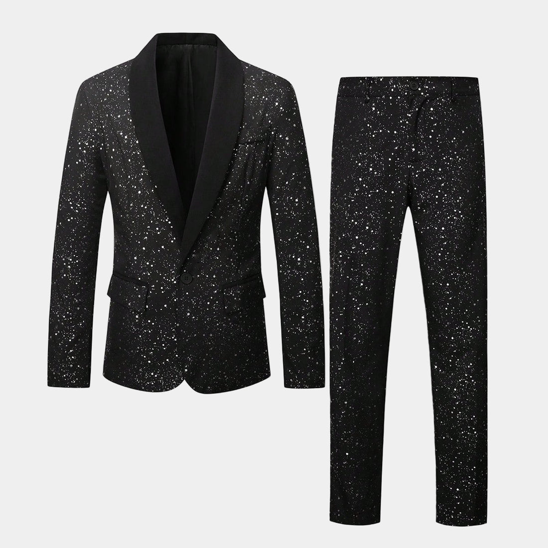 Glitter Pak met Colbert en Broek voor Heren