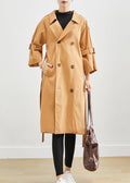 Lange Slim Fit Trenchcoat voor Dames - View 2