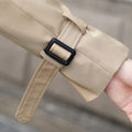 Double-Breasted Trenchcoat met Riem voor Heren - View 4