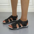Leah | Open Teen Sandalen met Verstelbare Gespen voor Dames
