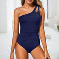 One-Shoulder Cut-Out Badpak voor Dames