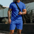 Theo | Korte Mouwen T-Shirt en Shorts Set voor Heren