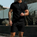 Theo | Korte Mouwen T-Shirt en Shorts Set voor Heren