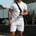 Theo | Korte Mouwen T-Shirt en Shorts Set voor Heren