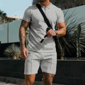 Theo | Korte Mouwen T-Shirt en Shorts Set voor Heren