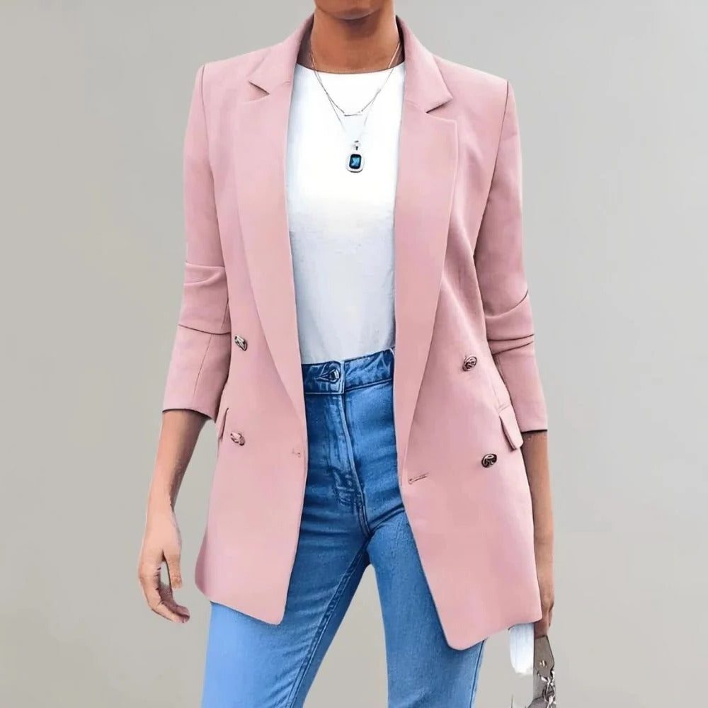 Dubbele Rij Blazer voor Dames