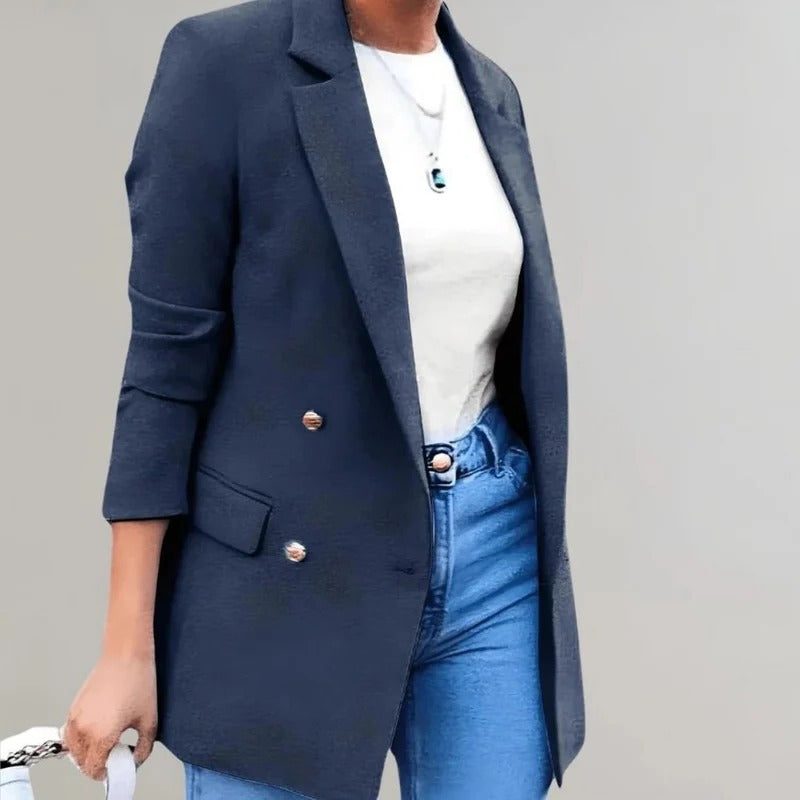 Dubbele Rij Blazer voor Dames - View 6