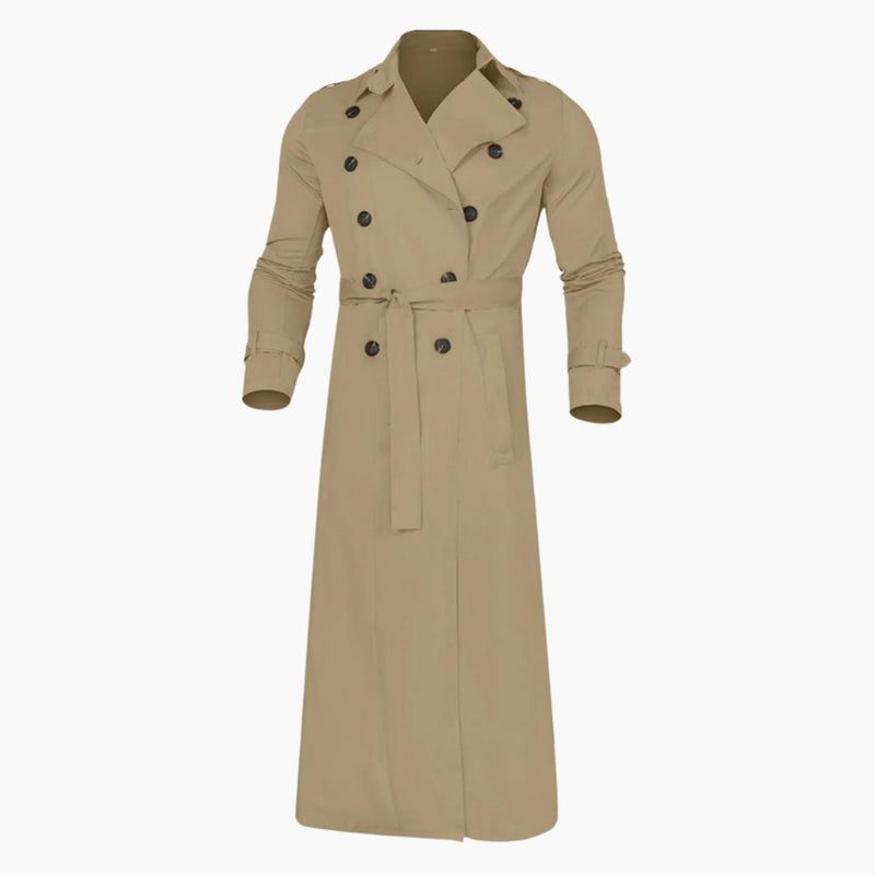 Dubbele Rij Trenchcoat voor Heren