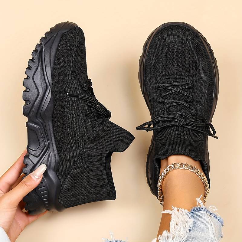 Florine | Platform Sneakers met Veters voor Dames