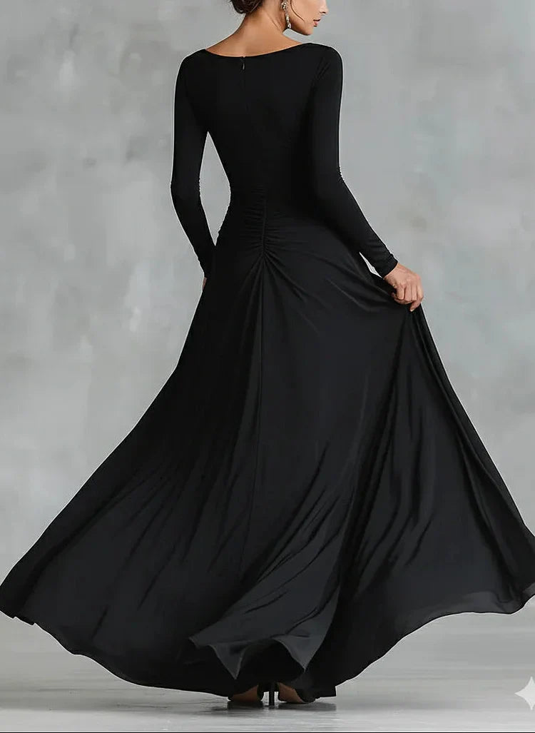 Mouwloze Maxi Jurk met Geplooid Detail voor Dames