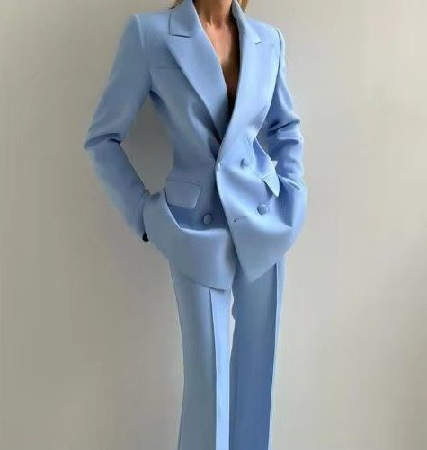 Flared Broekpak met Hoge Taille voor Dames - View 5