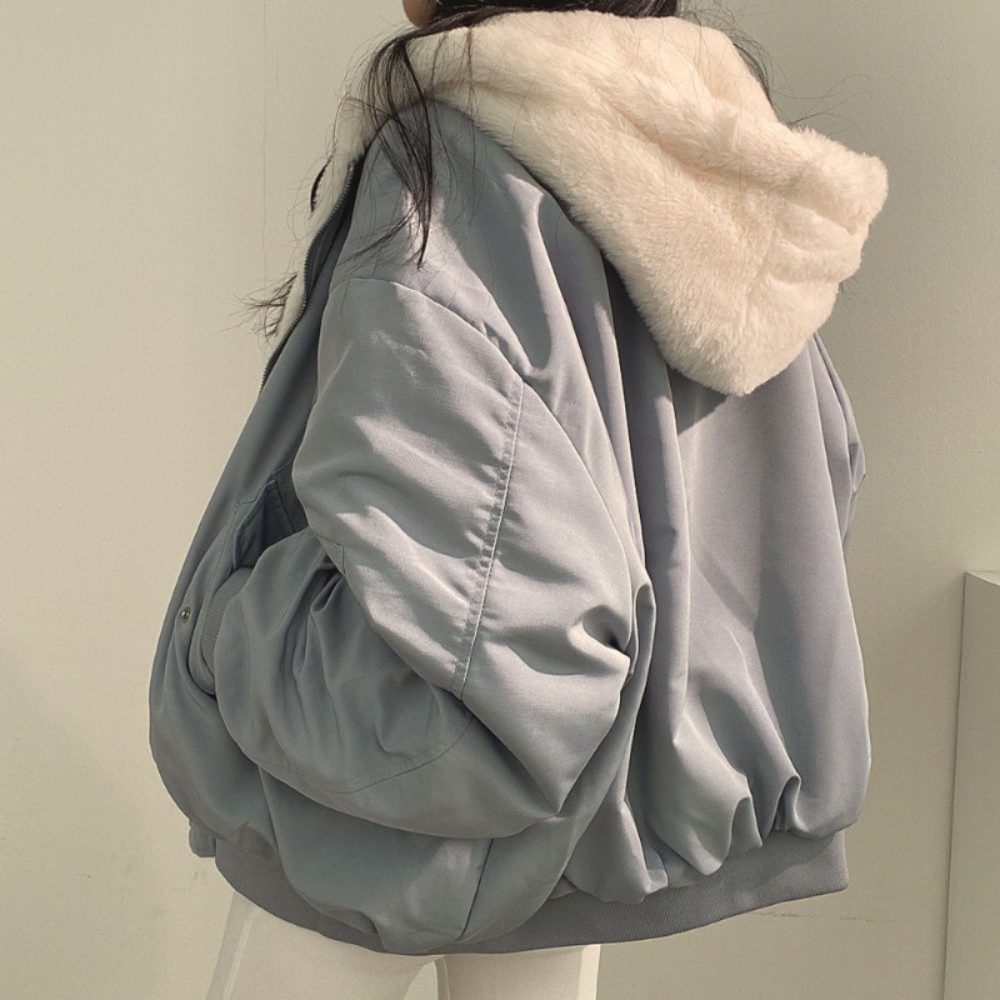 Fleece Jas met Capuchon voor Dames - View 2