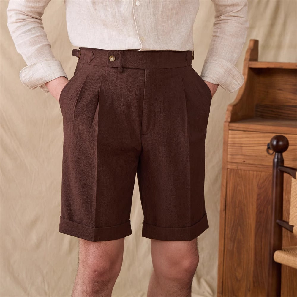 Korte Broek met Hoge Taille voor Heren