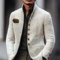 Gebreide Cardigan met Knoopsluiting voor Heren