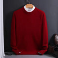 Gebreide Cashmere Trui met Ronde Hals voor Heren - View 4