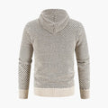 Gebreide Hoodie met Ritssluiting en Lange Mouwen voor Heren - View 5