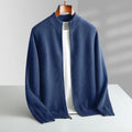 Gebreide Kasjmier Cardigan met Ritssluiting voor Heren - View 4