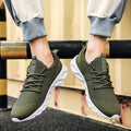 Gebreide Loopschoenen met Veters voor Heren - View 12