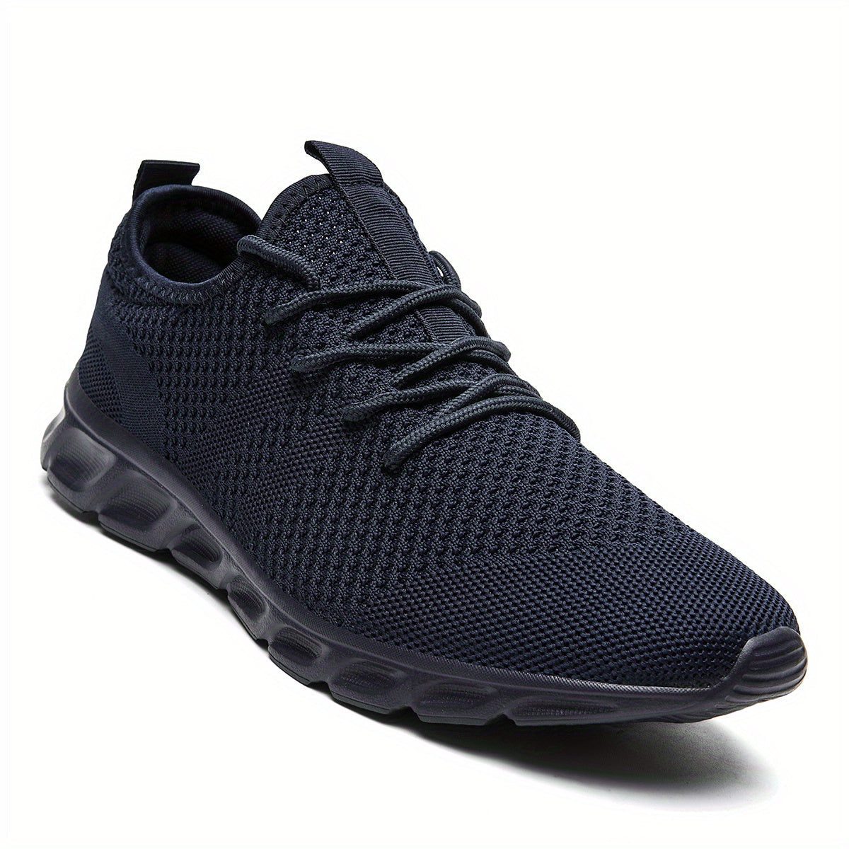 Gebreide Loopschoenen met Veters voor Heren - View 16