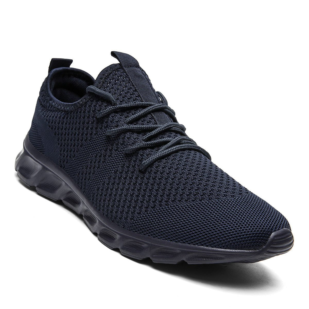 Gebreide Loopschoenen met Veters voor Heren - View 3