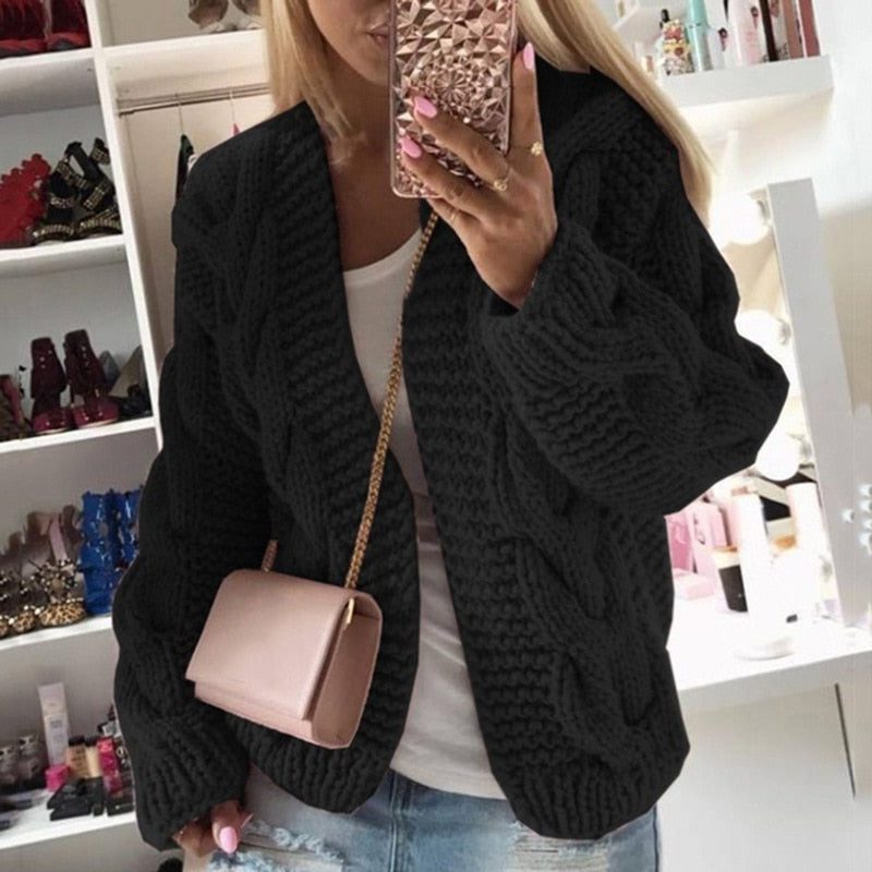 Gebreide Oversized Cardigan voor Dames