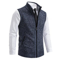 Gebreide Ritssluiting Vest voor Heren