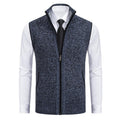 Gebreide Ritssluiting Vest voor Heren - View 13