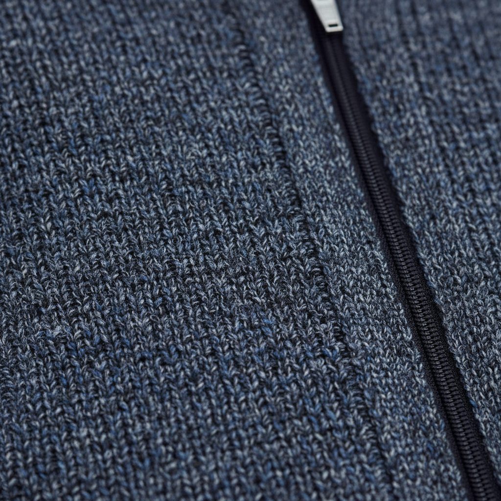 Gebreide Ritssluiting Vest voor Heren - View 15