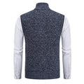 Gebreide Ritssluiting Vest voor Heren - View 4