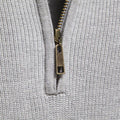 Gebreide Trui met Lange Mouwen en Half-Zip voor Heren - View 8