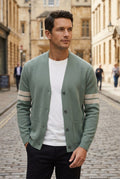 Gestreept Cardigan met Steekzakken voor Heren - View 4