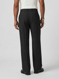 Gestreepte Wijde Pijp Pantalon voor Heren - View 2