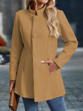 Getailleerde Blazer met Opstaande Kraag voor Dames - View 12