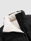 Gewatteerde Bomberjack met Fleece Voering voor Heren - View 5