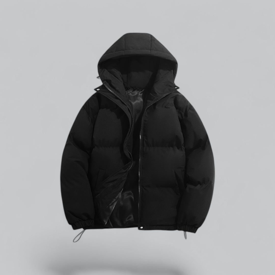 Gewatteerde Parka met Capuchon voor Heren