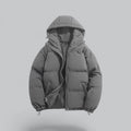 Gewatteerde Parka met Capuchon voor Heren - Dark Gray