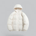 Gewatteerde Parka met Capuchon voor Heren - White