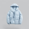 Gewatteerde Parka met Capuchon voor Heren - Blue