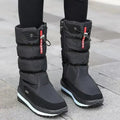 Gewatteerde Snowboots met Trekkingzool voor Dames