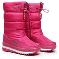 Gewatteerde Snowboots met Trekkingzool voor Dames - Roze