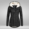 Gewatteerde Winterjas met Sherpa Capuchon voor Dames