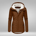 Gewatteerde Winterjas met Sherpa Capuchon voor Dames