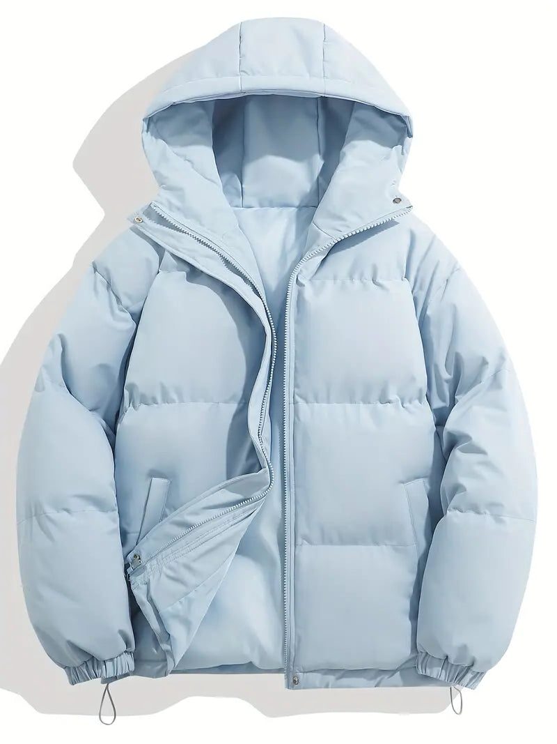 Gewatteerde Winterjas met Ritssluiting voor Dames