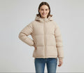 Gewatteerde Winterjas met Ritssluiting voor Dames - View 16
