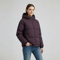 Gewatteerde Winterjas met Ritssluiting voor Dames - View 17