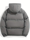 Gewatteerde Winterjas met Ritssluiting voor Dames - View 26