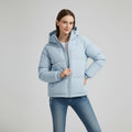 Gewatteerde Winterjas met Ritssluiting voor Dames - View 28