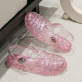 Glitter Sandalen met Verstelbare Gespen voor Dames - Glitter