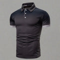 Poloshirt met Gradiëntkraag Korte Mouwen voor Heren